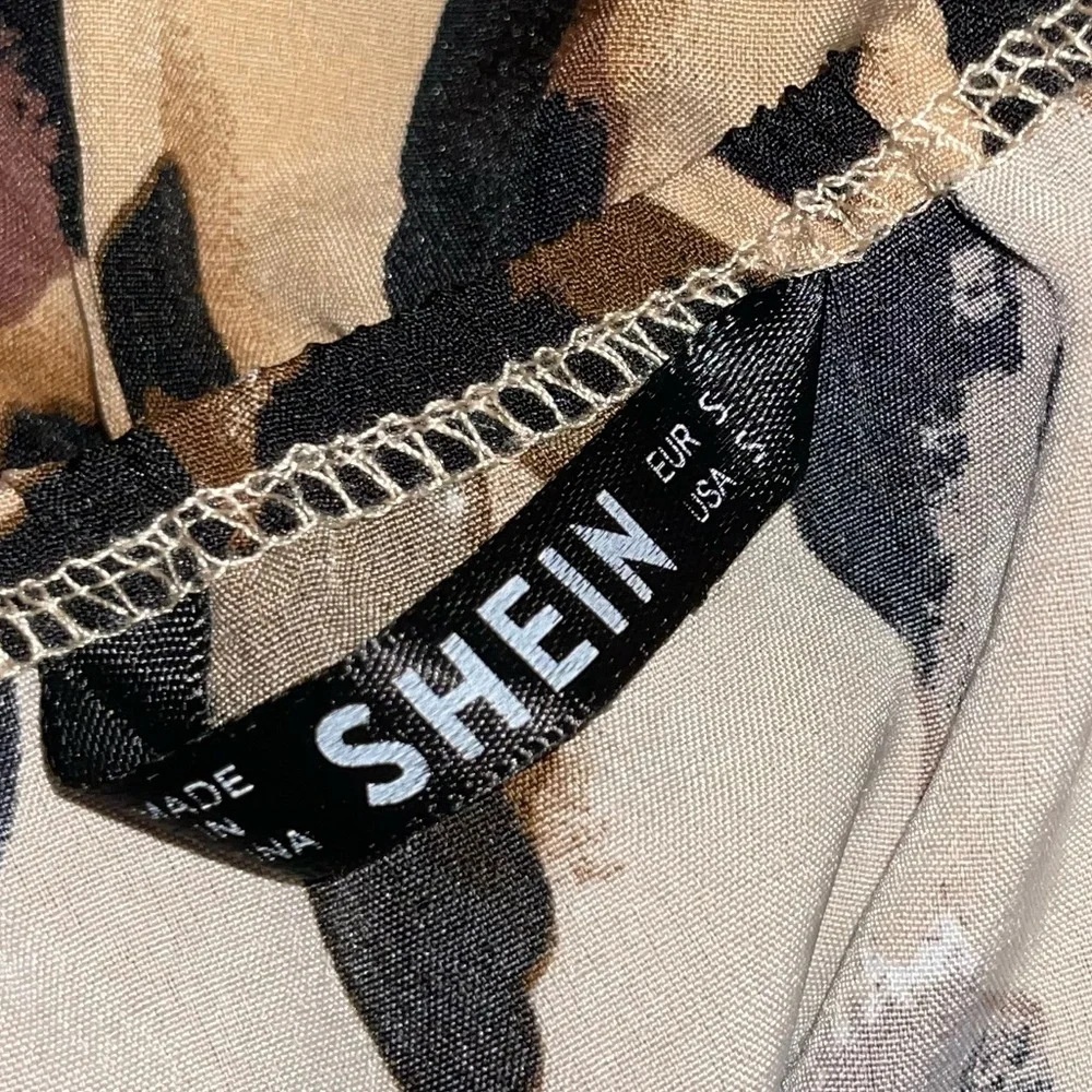 SHEIN Multicolor Leopard Print romper - Picture 3 of 3